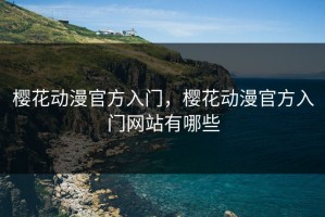 樱花动漫官方入门，樱花动漫官方入门网站有哪些