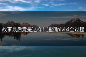 故事最后竟是这样！追溯pivixi全过程