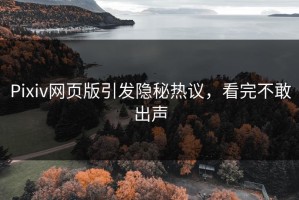 Pixiv网页版引发隐秘热议，看完不敢出声