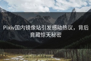 Pixiv国内镜像站引发感动热议，背后竟藏惊天秘密